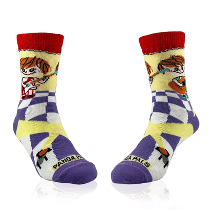 Kids Playing the Guitar Socks from the Sock Panda (Ages 3 - 7)