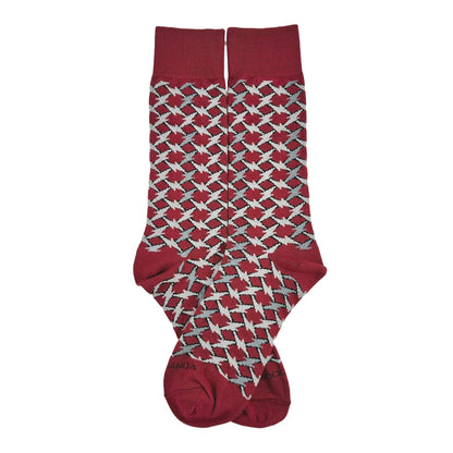 Lightning Diamond Pattern Socks from the Sock Panda (Adult Large)
