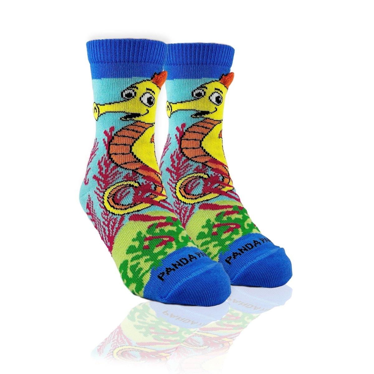 Magical Seahorse Socks from the Sock Panda (Ages 3 - 7) SeahorsePalMd