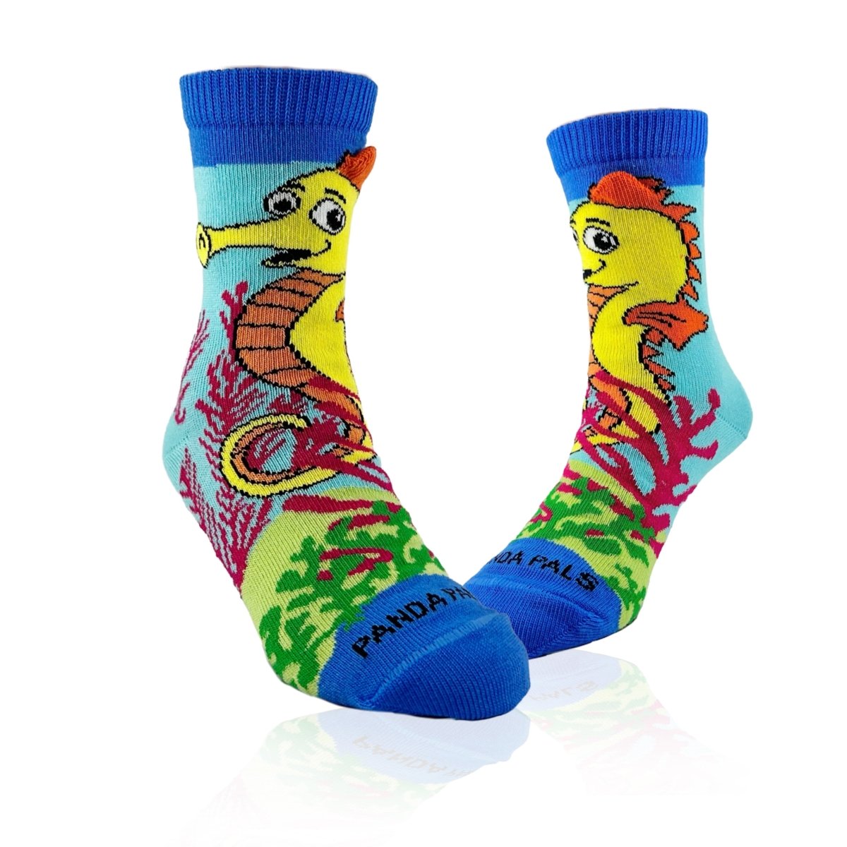 Magical Seahorse Socks from the Sock Panda (Ages 3 - 7) SeahorsePalMd