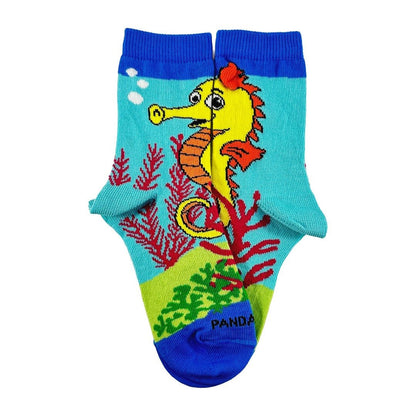 Magical Seahorse Socks from the Sock Panda (Ages 3 - 7) SeahorsePalMd