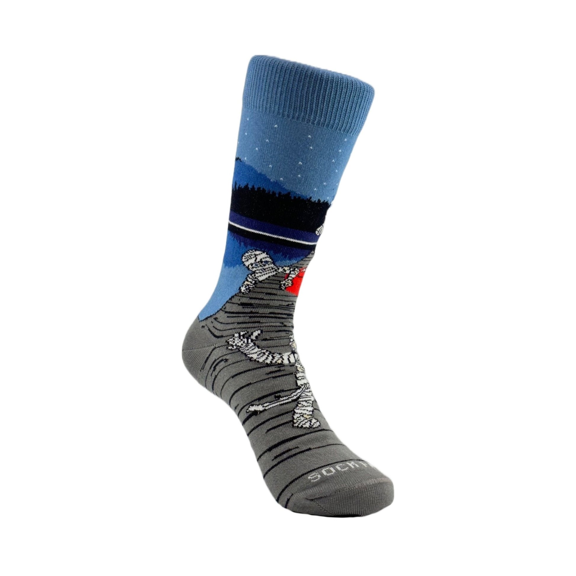 Mummy Night Out Socks from the Sock Panda (Adult Small - Shoe Sizes 2 - 5)