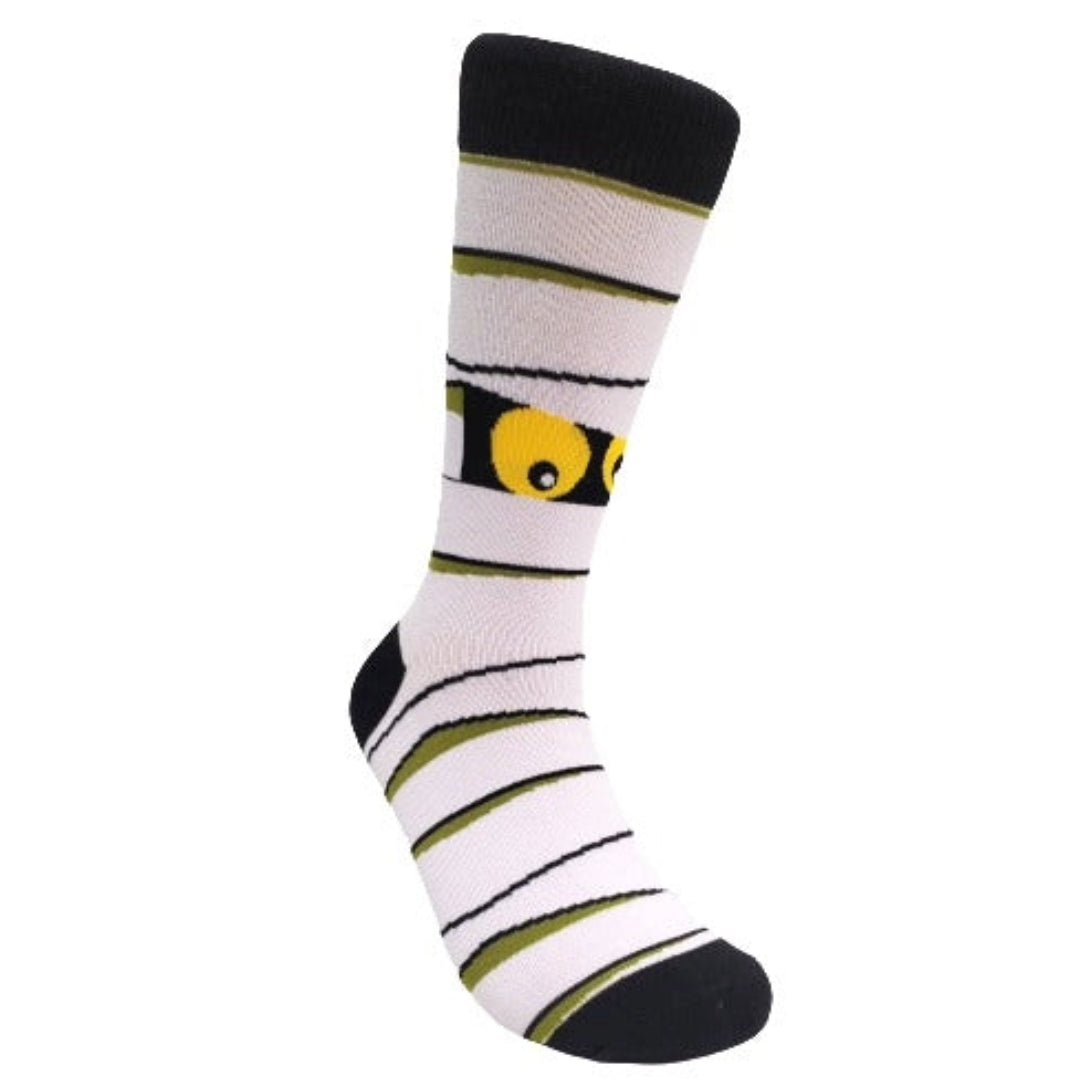 Mummy Socks from the Sock Panda (Adult Large - Men Shoe 8 - 12)
