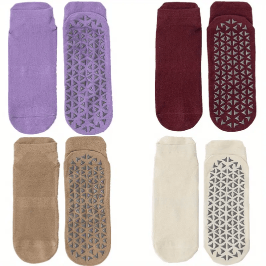 Non - Slip Fitness Ankle Socks from the Sock Panda (Adult Medium - Women's Shoe Sizes 5 - 10)