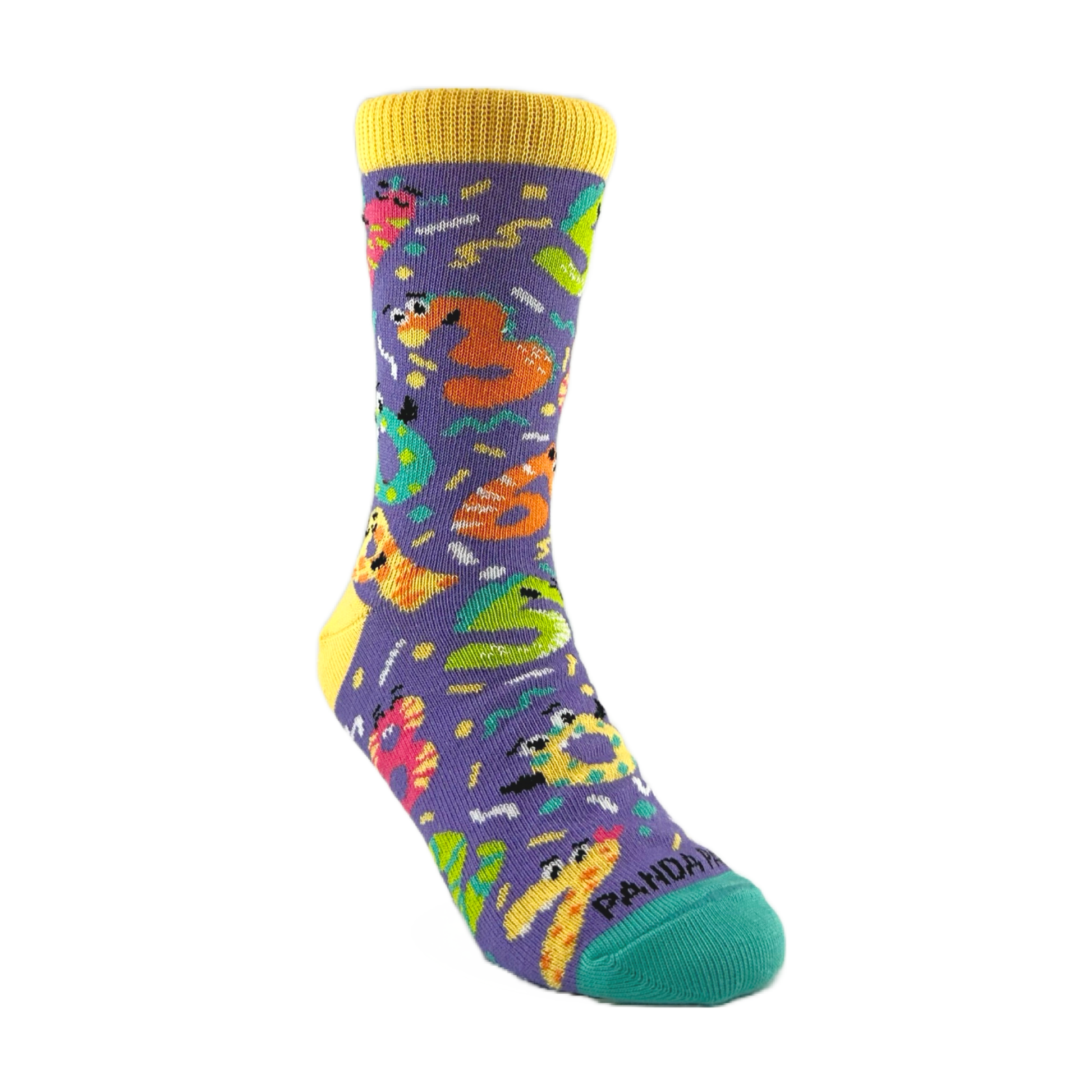 Numbers are Fun Socks from the Sock Panda (Ages 3 - 7)