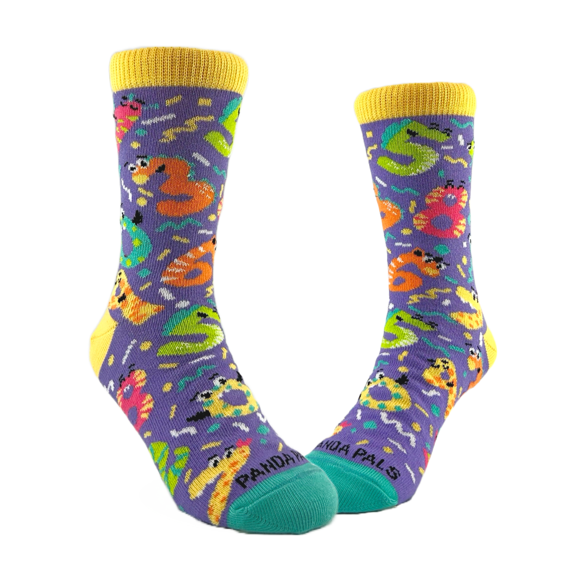 Numbers are Fun Socks from the Sock Panda (Ages 3 - 7)