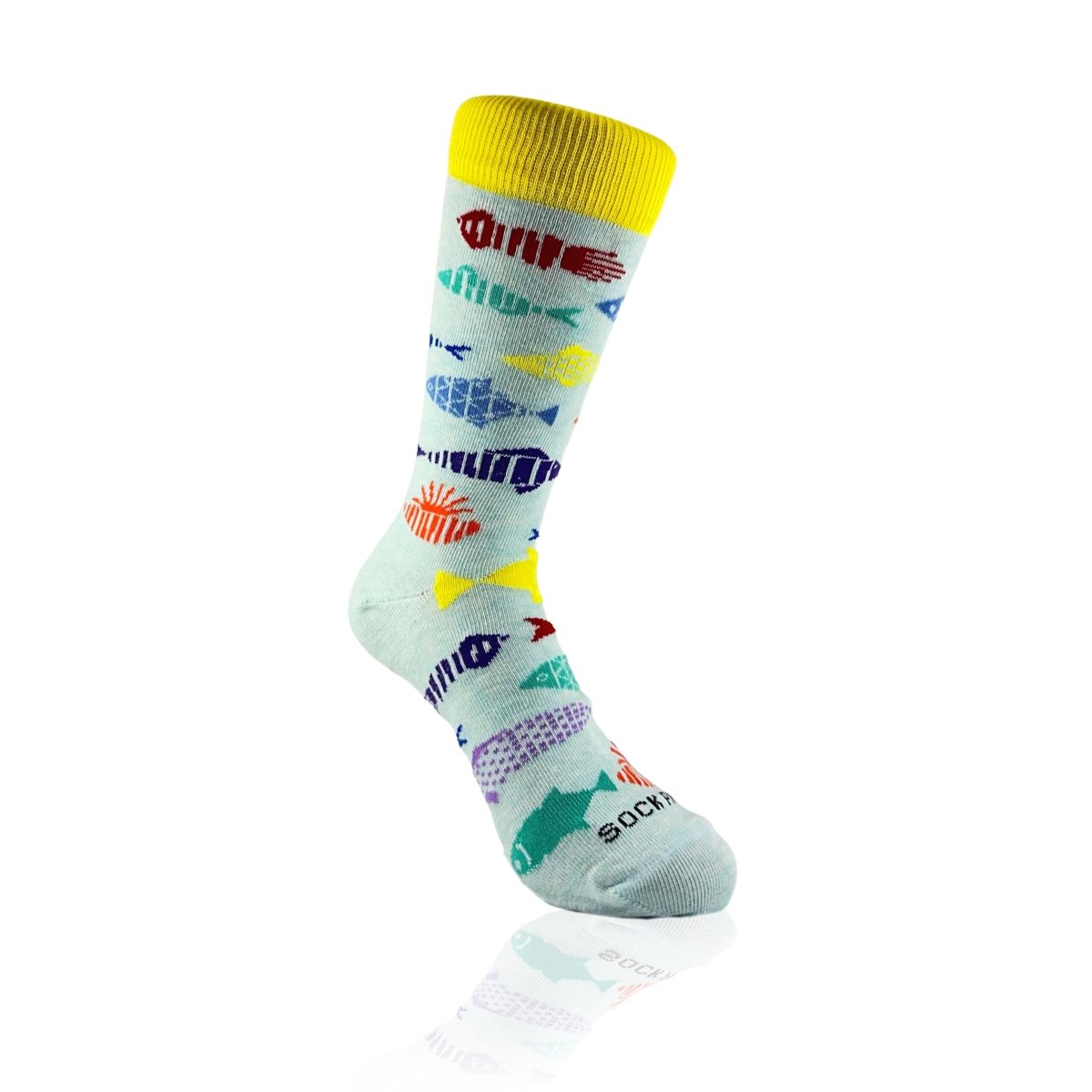 Ocean Fish Socks from the Socks Panda (Adult Small) OceanFishSm