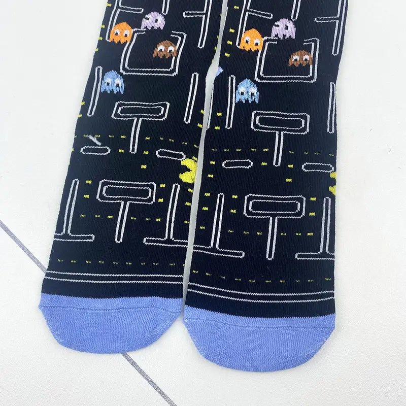 Old School Video Game Socks from the Sock Panda (Adult Medium - Women's Shoe Sizes 5 - 10)