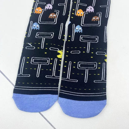 Old School Video Game Socks from the Sock Panda (Adult Medium - Women's Shoe Sizes 5 - 10)
