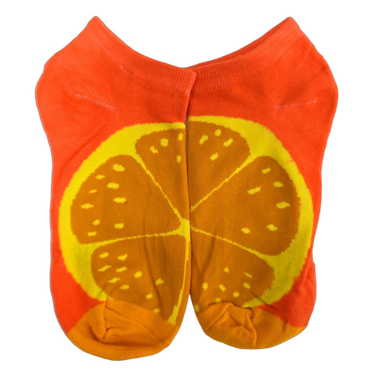 Oranges Ankle Socks (Adult Medium - Women's Shoe Sizes 5 - 10)