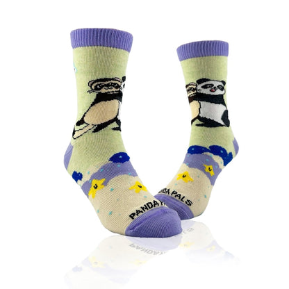 Panda and Ferret Socks from the Sock Panda (Ages 3 - 7) PandaFerretPalMd
