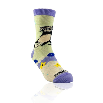 Panda and Ferret Socks from the Sock Panda (Ages 3 - 7) PandaFerretPalMd