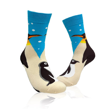 Penguin Socks from the Sock Panda (Adult Medium - Women's Shoe Sizes 5 - 10)