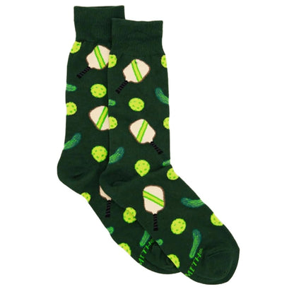 Pickleball Crew Socks (Adult Large - Men's Shoe Sizes 8 - 12)