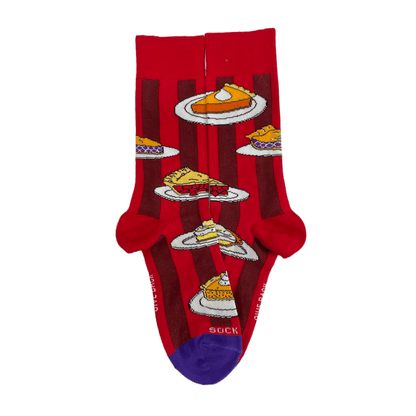 Pies for Dessert Socks from the Sock Panda (Adult Medium - Women's Shoe Sizes 5 - 10)