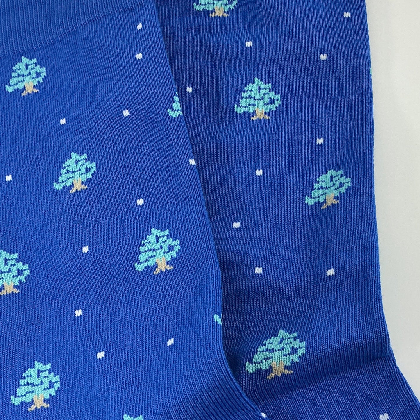 Pine Tree Pattern Socks from the Sock Panda (Adult Large)