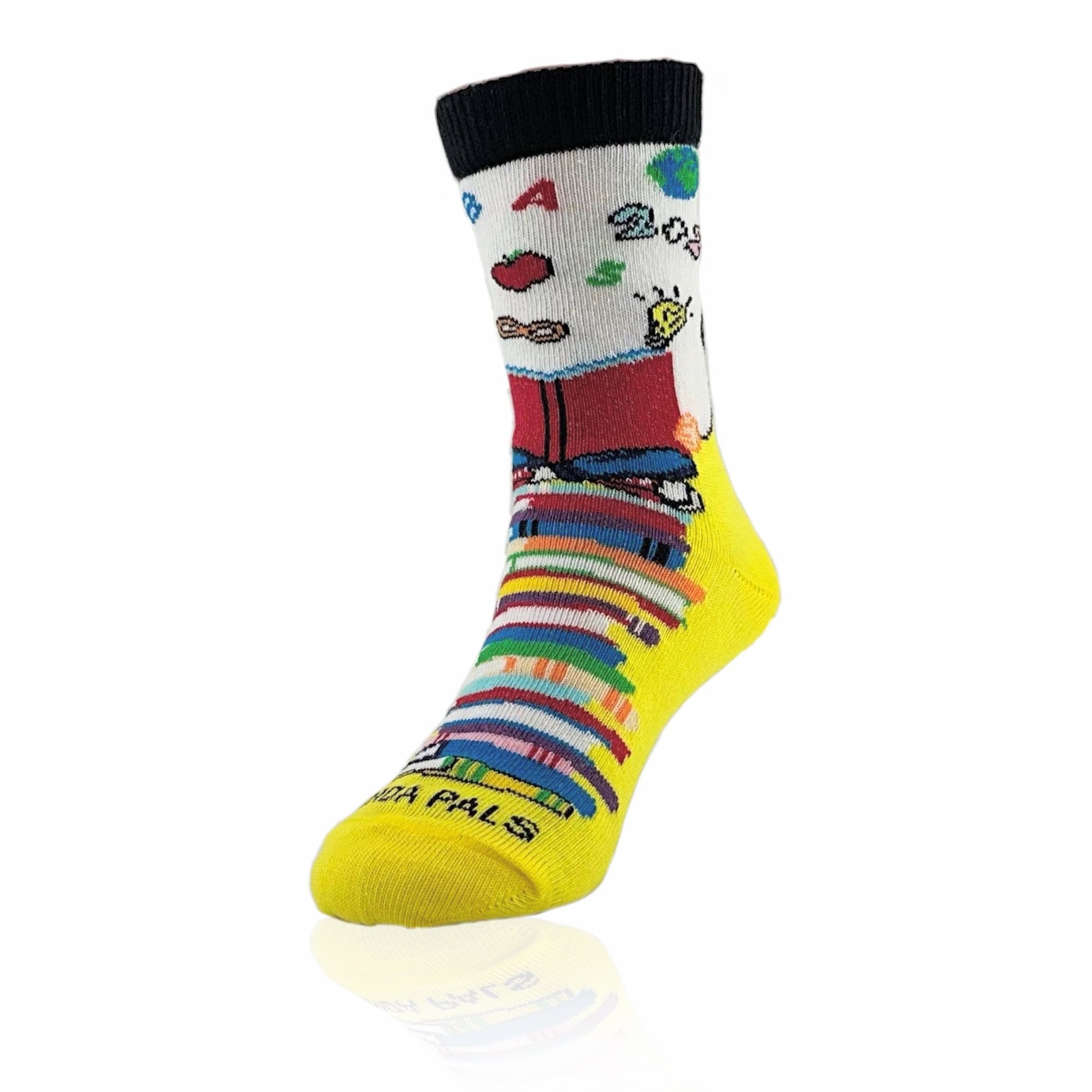 Power of Books Socks from the Sock Panda (Ages 3 - 7)