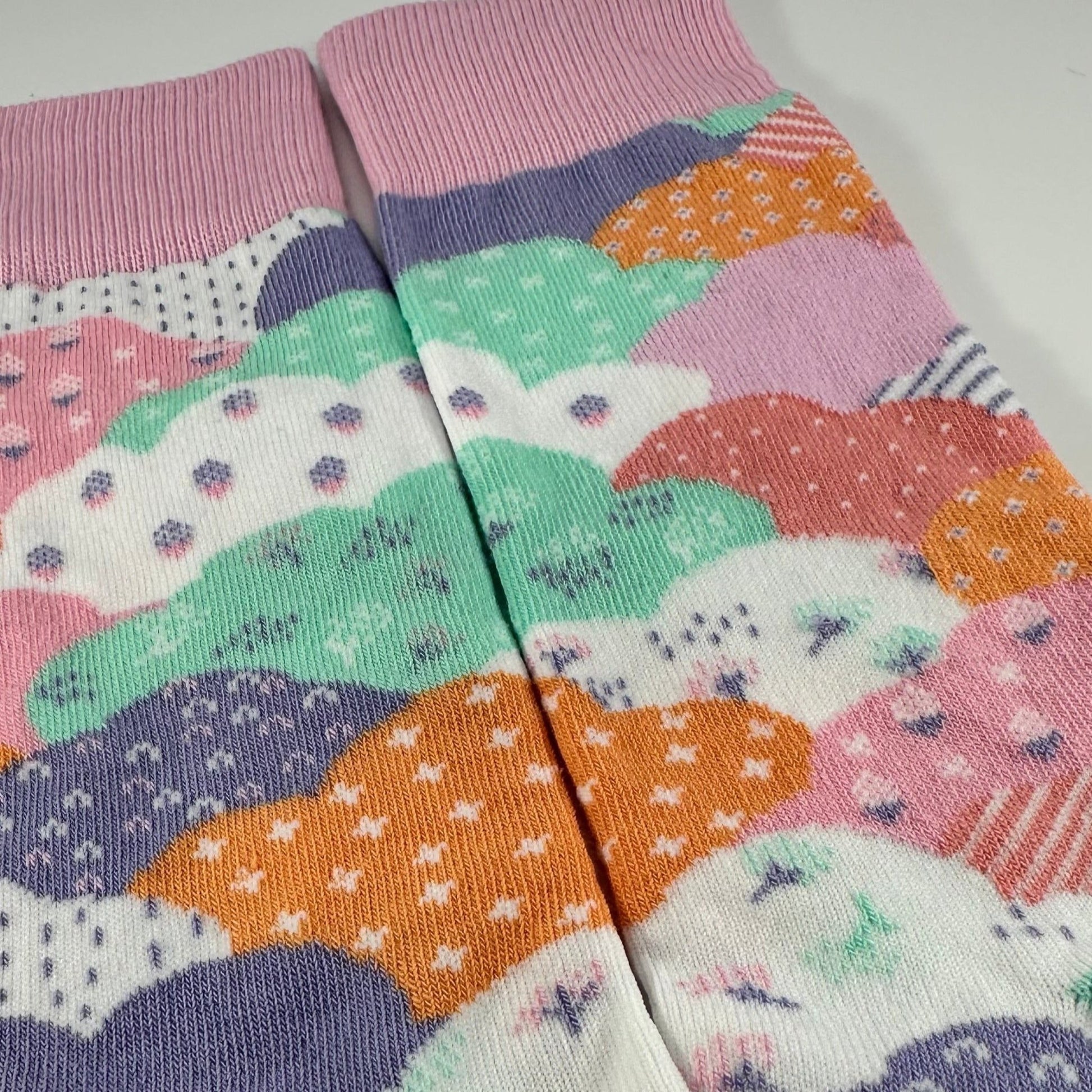 Pretty Cloud Socks from the Sock Panda (Adult Medium - Women's Shoe Sizes 5 - 10)