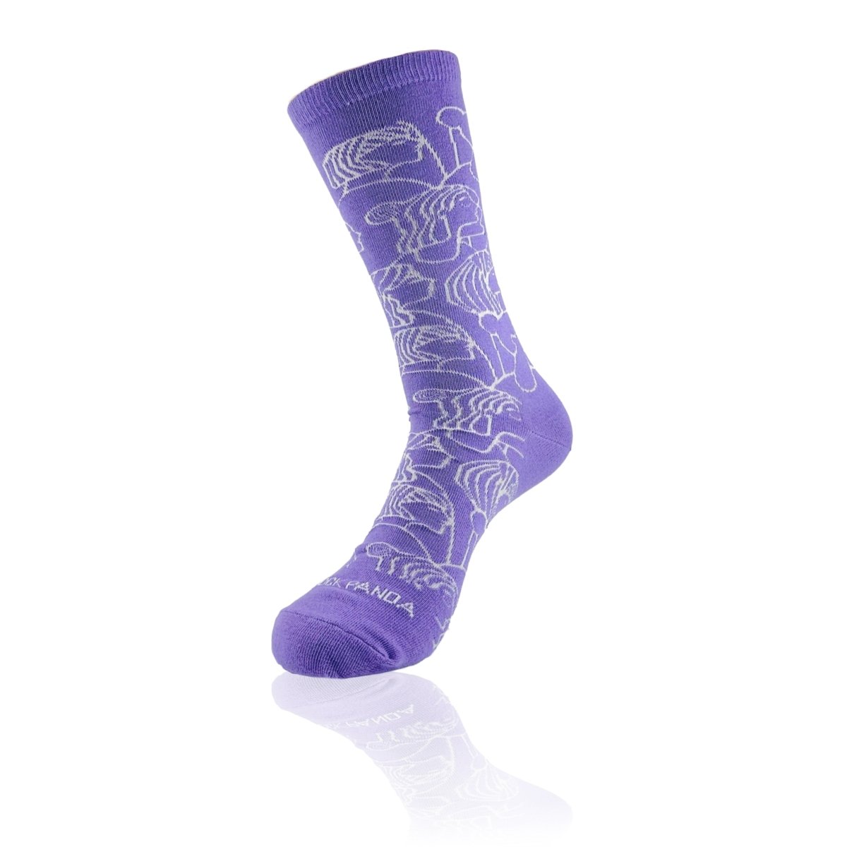 Pretty Faces Socks from the Sock Panda (Adult Medium) LadyFacesMd