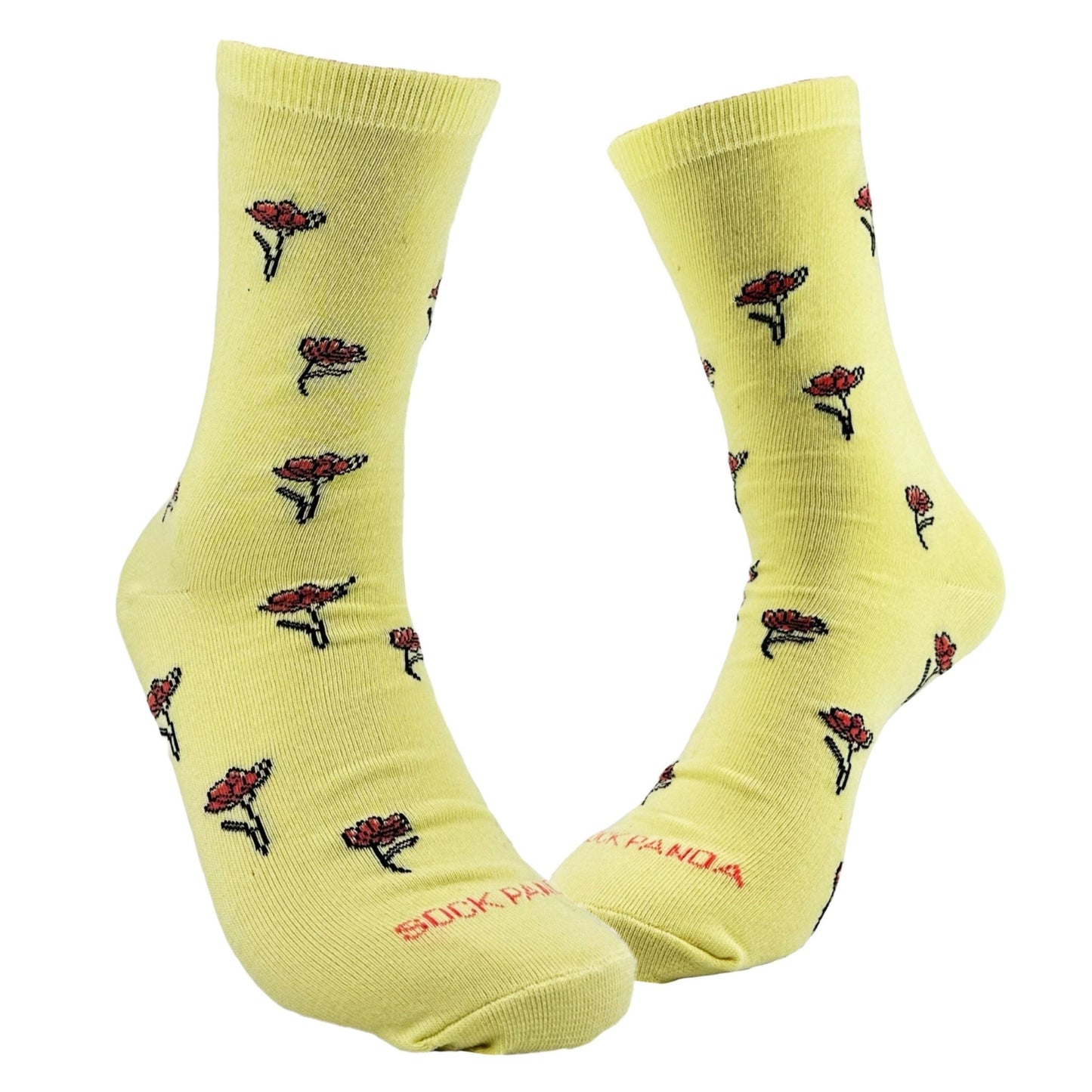 Pretty Flower Pattern Socks from the Sock Panda (Adult Medium - Women's Shoe Sizes 5 - 10)