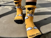 The Curious Orange Cat Socks from the Sock Panda (Ages 3-7) video