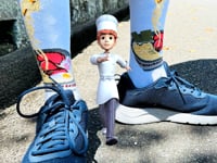 Ramen Socks from the Sock Panda (Adult Large - Men's Shoe Sizes 8-12) video