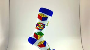 Fun Puzzle Cube Socks from the Sock Panda (Adult Small - Shoe Sizes 2-5) video