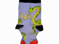 Happy Tree Snake with Babies Socks from the Sock Panda (Adult Small) Video
