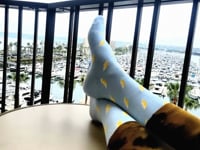 Lightning Bolt Patterned Socks from the Sock Panda (Adult Large - Men's Shoe Sizes 8-12) Video