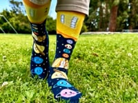 Solar System Planets Socks from the Sock Panda (Adult Large) Video