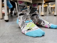 School Days Tween Socks Video from the Sock Panda