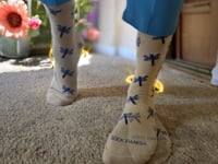 Firefly Pattern Socks from the (Adult Medium) Women Shoe Sizes 5-10 Video