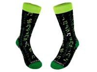 Music Note Matrix Socks from the Sock Panda (Adult Small -  Shoe Sizes 2-5) Video