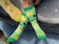Frog Prince Panda Pal Kids Socks Video