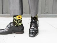 Sunflower Socks from the Sock Panda Video