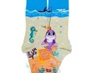 Fish Feast Tween Socks from the Sock Panda