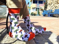 Palm Trees Socks for Women Video from the Sock Panda