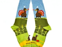Pie fight Tween Socks  Video from the Sock Panda