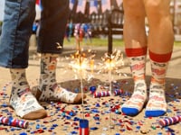 American Icon Socks both sizes from the Sock Panda