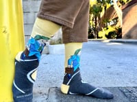 Unicorn Business Man Socks from the Sock Panda