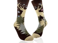 Reindeer Holiday Socks from the Sock Panda