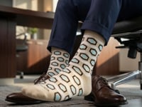 Hex Pattern Socks Video form the Sock PAnda