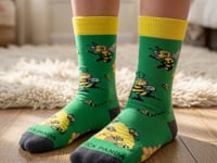Bee Socks for Tweens from the Sock Panda