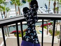 Anchor Socks for Women from the Sock Panda