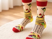 Bee Pancake socks from the Sock Panda