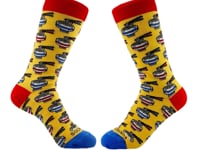 Ramen Tween Socks from the Sock Panda