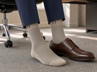 Fish Scale Pattern Socks from the Sock Panda