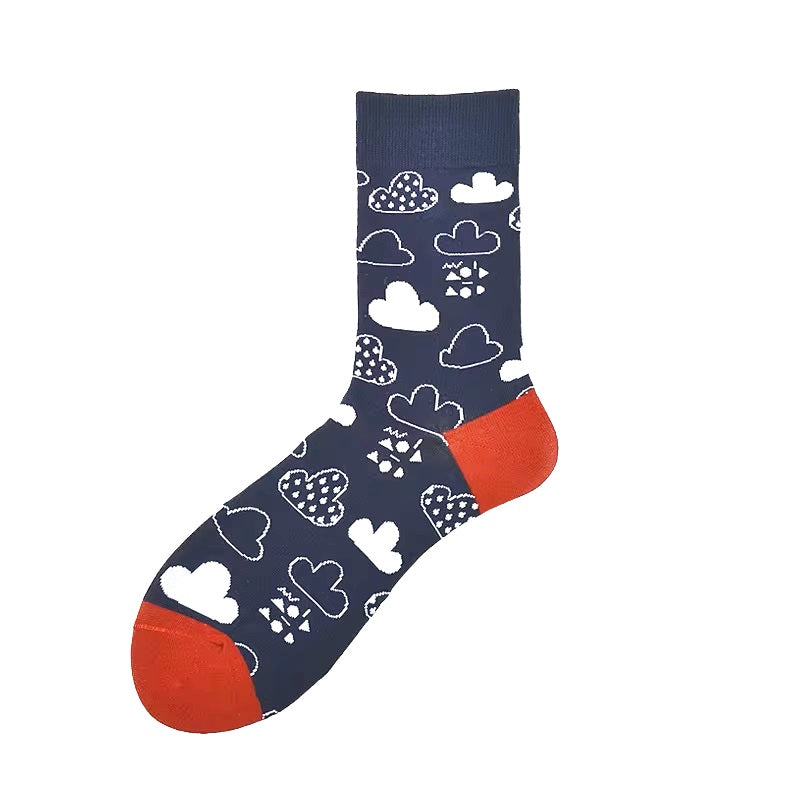 Rain Cloud Socks from the Sock Panda (Adult Medium - Women's Shoe Sizes 5-10)