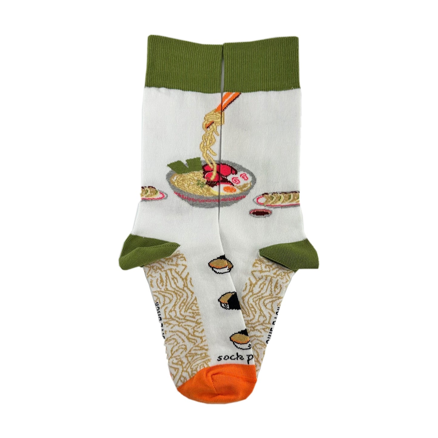 Ramen Socks from the Sock Panda (Adult Medium - Women's Shoe Sizes 5 - 10)