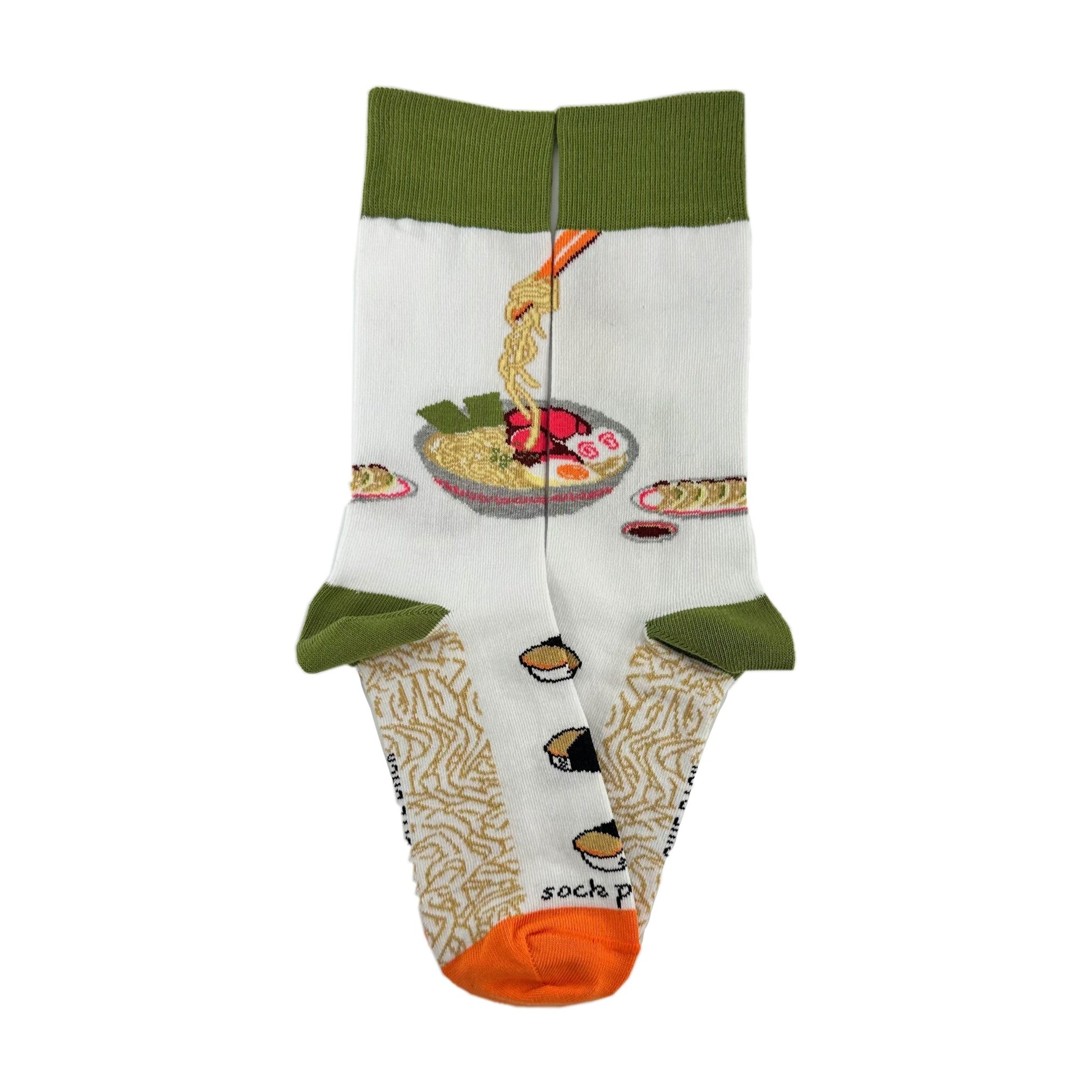 Ramen Socks from the Sock Panda (Adult Medium - Women's Shoe Sizes 5 - 10)